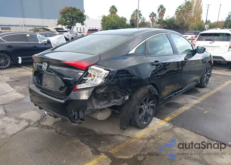 2019 Honda Civic Sport from USA, damaged, VIN 19XFC2F84KE205860